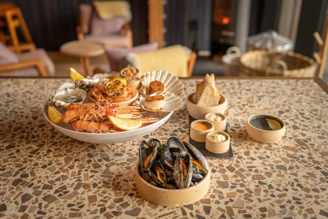 Some of the seafood dishes at the Three Chimneys at Talisker