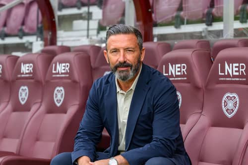 Derek McInnes will be in the Hearts dugout after agreeing a four-year contract. Pic: Malcolm Mackenzie/Hearts FC