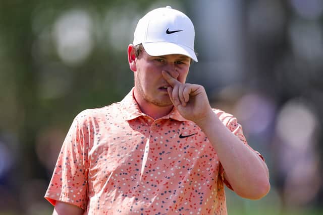 Bob MacIntyre had a disappointing weekend in the 107th PGA Championship after being in the top ten at the halfway stage at Quail Hollow