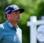 US Ryder Cup captain Keegan Bradley pictured during the final round of the PGA Championship at Quail Hollow 