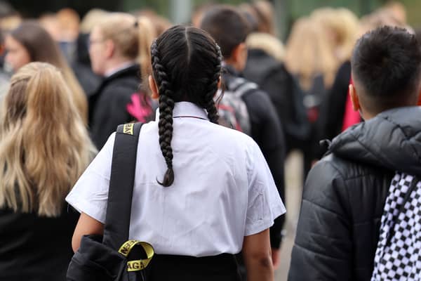 Sometimes unnoticed among the children starting secondary school are primary classmates who are, for a range of reasons, no longer turning up (Picture: Jeff J Mitchell)