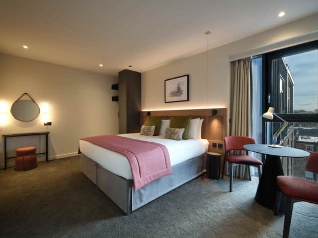 An accessible Superior room at The Resident, Edinburgh.