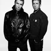 Liam and Noel Gallagher of Oasis