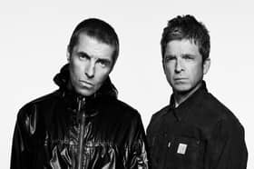 Liam and Noel Gallagher of Oasis