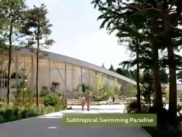 The subtropical swimming paradise planned for the Center Parcs development near Hawick
