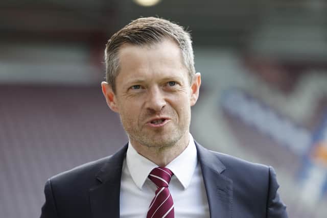Hearts sporting director Graeme Jones. (Photo by Mark Scates / SNS Group)