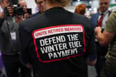 Stopping most pensioners' winter fuel payments caused protests at the Labour party conference in September (Picture: Ian Forsyth)