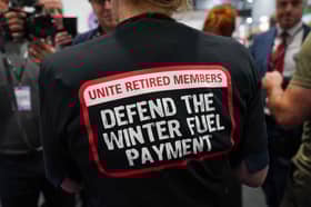 Stopping most pensioners' winter fuel payments caused protests at the Labour party conference in September (Picture: Ian Forsyth)