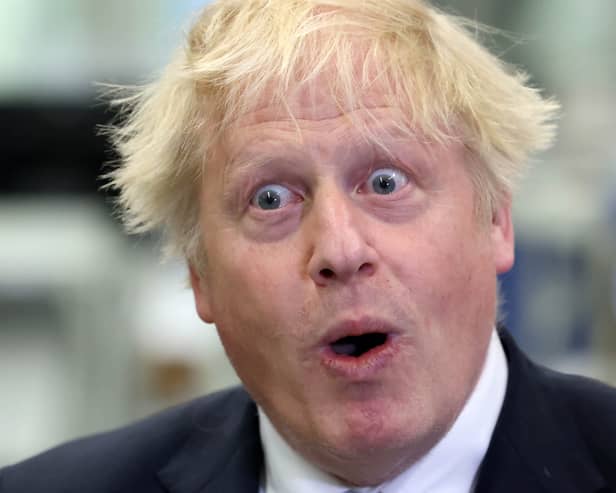 Boris Johnson decided to call Keir Starmer an 'orange ball-chewing manacled gimp of Brussels' after the recent UK-EU deal (Picture: Liam McBurney/pool)
