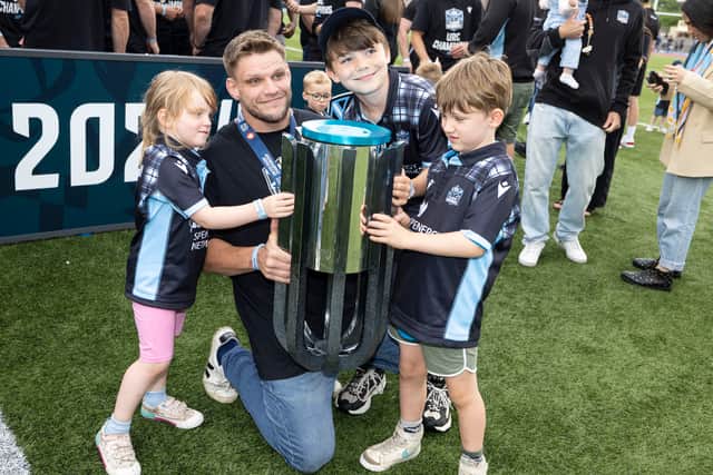 George Turner helped Glasgow Warriors win the United Rugby Championship.