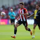 Aaron Hickey will return to the Brentford squad for the first time in 18 months on Sunday. (Photo by Tom Dulat/Getty Images)