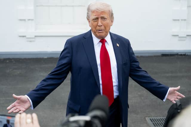 Donald Trump's antipathy towards wind farms is well known (Picture: Saul Loeb)