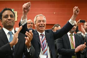 Support for Nigel Farage's Reform UK party has risen sharply since last year's general election (Picture: Oli Scarff)