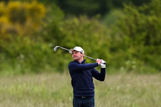 Calum Fyfe leads at the halfway stage in the Hotel Planner Tour’s Danish Golf Challenge