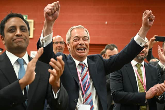 Support for Nigel Farage's Reform UK party has risen sharply since last year's general election (Picture: Oli Scarff)