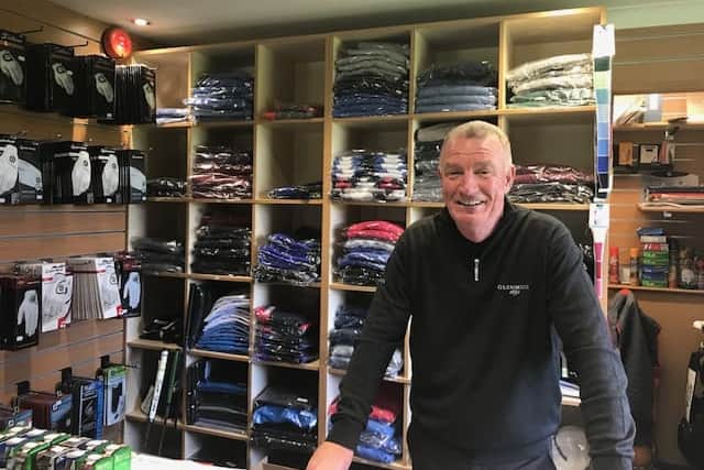 Gordon Law left Uphall Golf Club earlier this year after serving as the club’s first PGA professional for 35 years