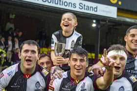 Joy for Shogun Rugby who won the Melrose Sevens.