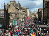 There will be widespread travel disruption in Edinburgh this weekend due to road closures 