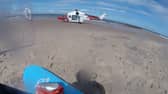 One of the casualties had to be airlifted to hospital 