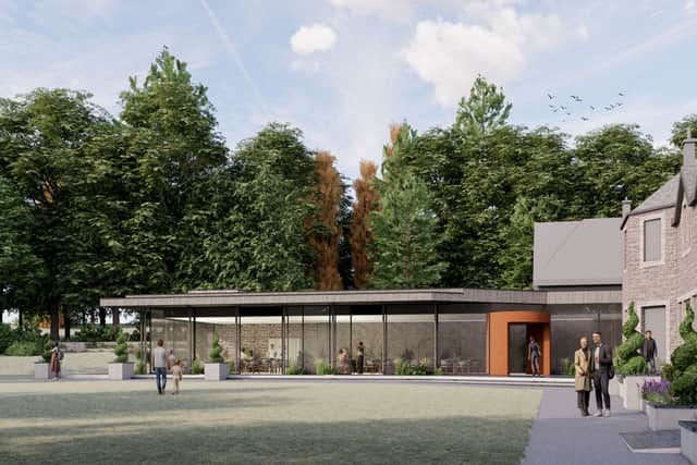 The new Cromlix restaurant render