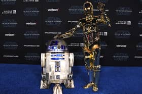 R2-D2 and C-3PO from the Star Wars films have fascinated generations for more than 40 years (Picture: Valerie Macon)