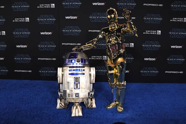 R2-D2 and C-3PO from the Star Wars films have fascinated generations for more than 40 years (Picture: Valerie Macon)