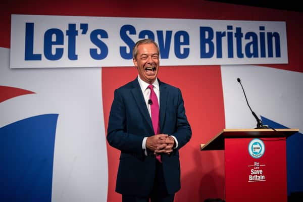 Nigel Farage aims not be a hammer of the Scots, but their salvation (Picture: Chris J Ratcliffe)