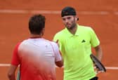 Jacob Fearnley overcame Stan Wawrinka in straight sets.