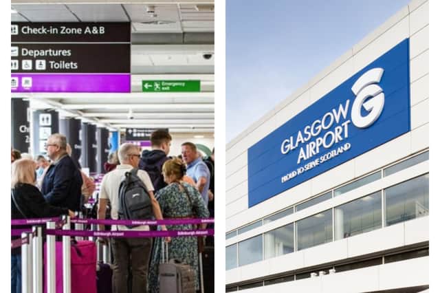 The strikes could impact both Edinburgh and Glasgow airports
