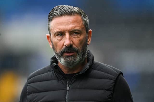 Derek McInnes took the Hearts job earlier this month.