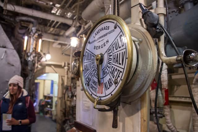 Inside the Hestmanden engine room