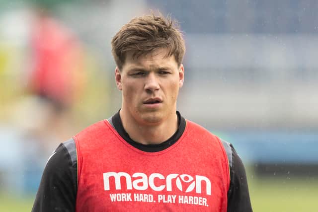 Glasgow Warriors centre Huw Jones has an Achilles injury.
