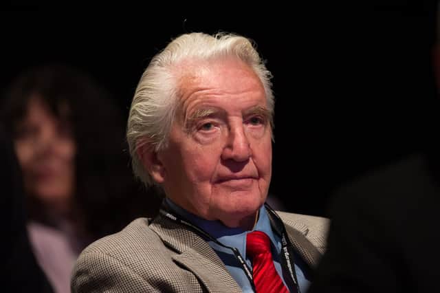 Dennis Skinner is known for his robust attitude towards political debate (Picture: Oli Scarff)