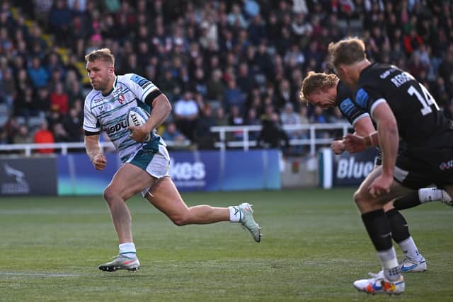 Chris Harris has made 150 appearances for Gloucester.