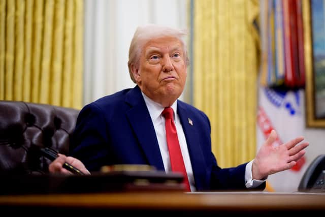 US President Donald Trump.