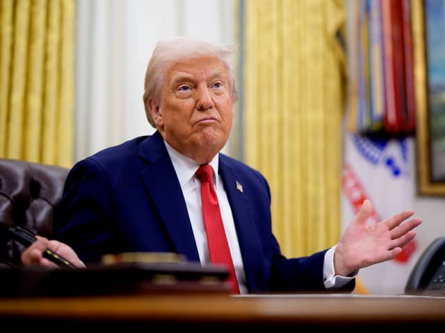 US President Donald Trump
