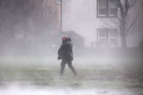 Scotland might be famous for rain, like this downpour in Helensburgh in January, but drought is becoming a real problem, particularly for the east coast (Picture: Jeff J Mitchell)