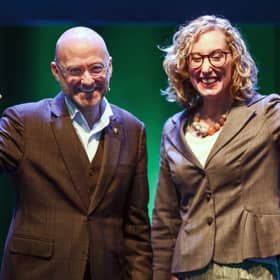 Scottish Green MSPs Patrick Harvie and Lorna Slater had urgent concerns about the Scottish Parliament's 'facilities' this week (Picture: Jeff J Mitchell)
