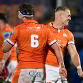 Edinburgh's Jamie Ritchie (L) is back for the quarter-final with the Bulls but Duhan van der Merwe (R) is missing.