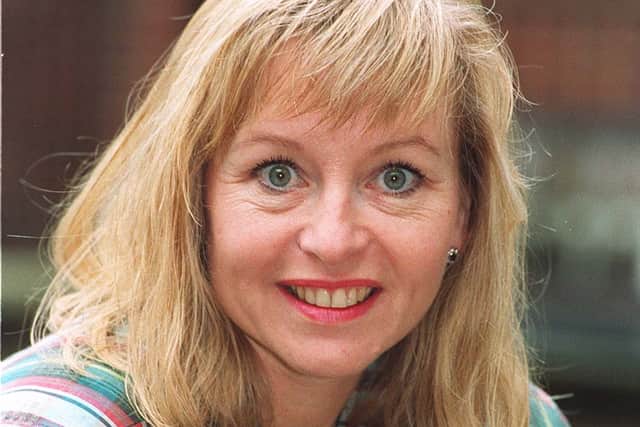Liza Goddard, while appearing in Bergerac in 1997