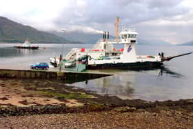 The Corran ferry on Loch Linnhe. Picture: Peter Thompson/Getty Images