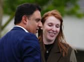  Scottish Labour leader Anas Sarwar gets a visit from Deputy Prime Minister Angela Rayner on the campaign trail in Quarter, South Lanarkshire ahead of the Hamilton, Larkhall and Stonehouse by- election on Thursday. PIC: Andrew Milligan/PA Wire.