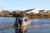The Renfrew to Yoker ferry has crossed The Clyde for the last time. PIC: Donald Stirling. 