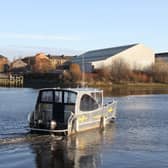 The Renfrew to Yoker ferry has crossed The Clyde for the last time. PIC: Donald Stirling. 