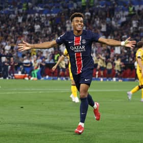 Desire Doue scored twice as PSG beat Inter Milan 5-0 in the Champions League final on Saturday night.
