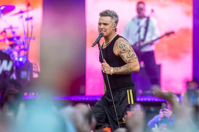 Robbie Williams at Murrayfield Stadium, Edinburgh