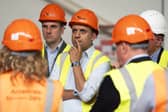 Scottish Labour leader Anas Sarwar during a visit to Hamilton International Technology Park in South Lanarkshire last month