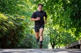 TV presenter and architect Danny Campbell, who is to run  the Glasgow Men's 10k on June 15  in his signature crocs in memory of his late brother as he raises funds for a mental health charity