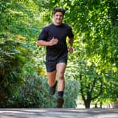 TV presenter and architect Danny Campbell, who is to run  the Glasgow Men's 10k on June 15  in his signature crocs in memory of his late brother as he raises funds for a mental health charity