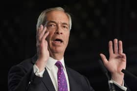 Reform UK leader Nigel Farage